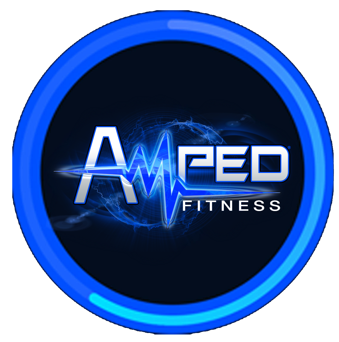 Amped Fitness Spring logo